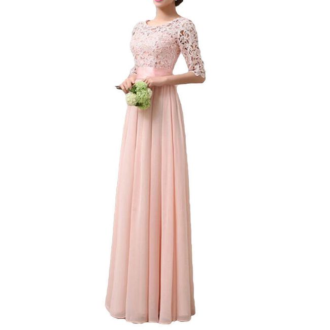 Rochie lungă elegantă - 4 culori 1