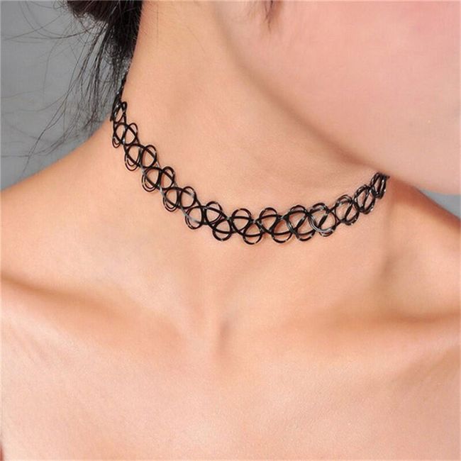 Choker în 13 culori 1