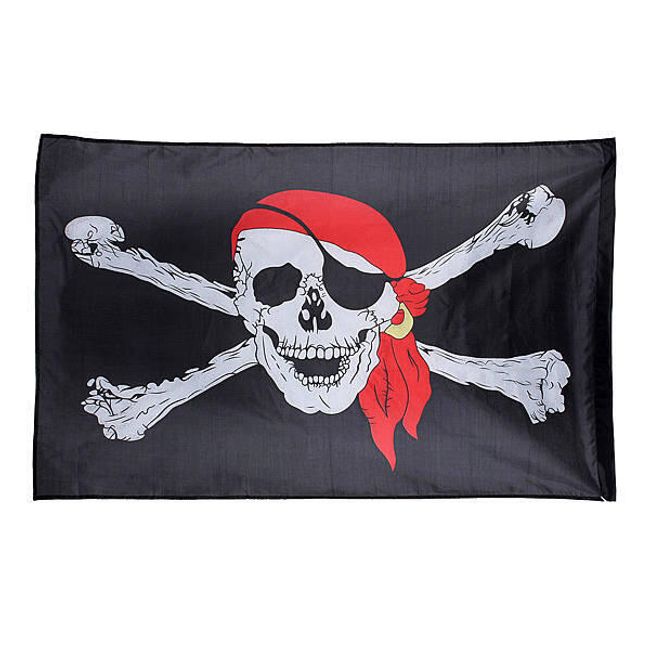 Pirátská vlajka - 150 x 90 cm 1