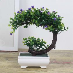 Umělohmotná bonsai na stůl