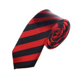 Dvoubarevná pruhovaná kravata
