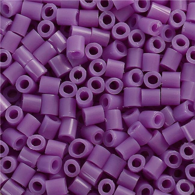 Set de mărgele de plastic - 1000 buc - diverse culori 1