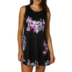 Rochie cu design floral - 6 culori