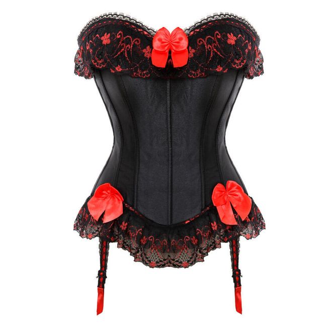 Corset sexy cu funde - 9 dimensiuni 1