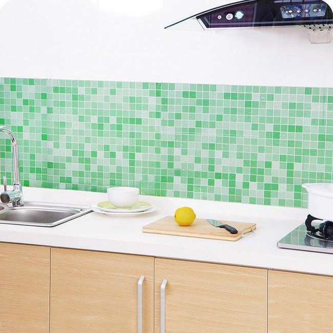 Folie de protecție pentru bucătărie cu mozaic - 5 culori 1
