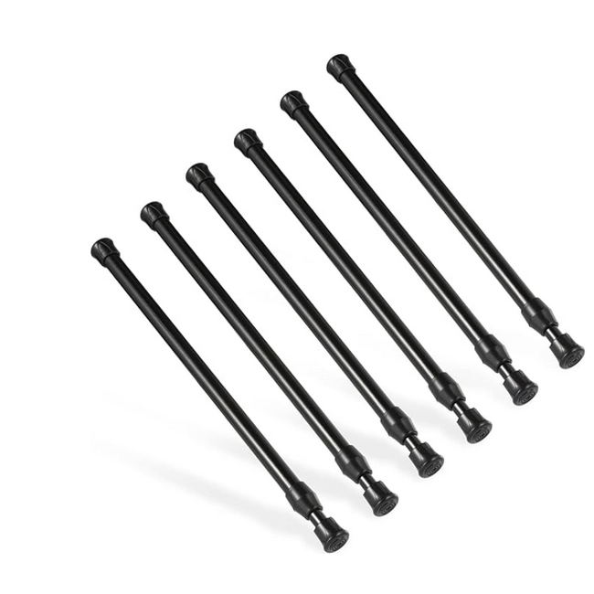 Телескопична многофункционална пръчка 30 - 50 cm черна, комплект от 6 броя ZO_239536 1