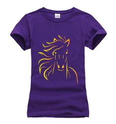 Тениска с кон