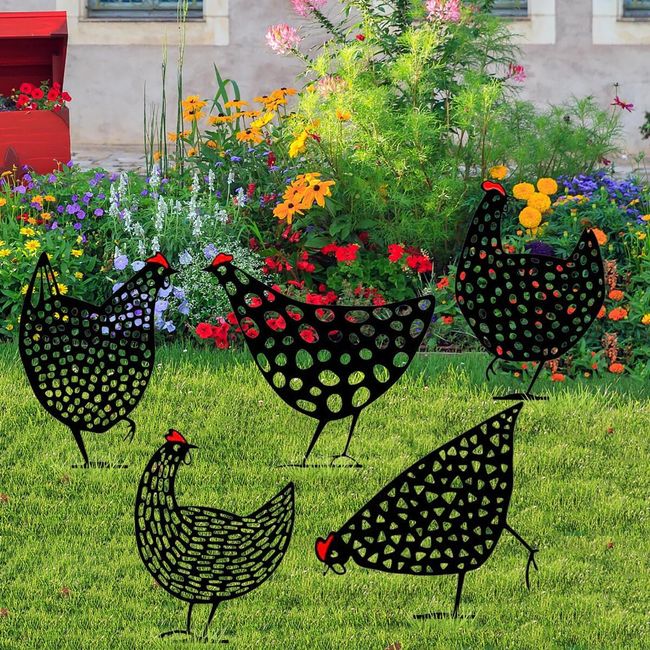 Zahradní dekorace Chicken 1