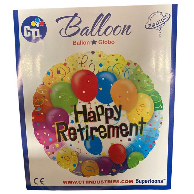 Párty balónek - odchod do penze, výslužba ZO_217050 1
