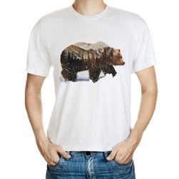 Pánské tričko s medvědem