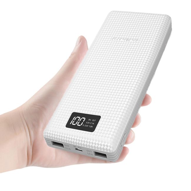 Dual USB power bank 20000 mAh 1