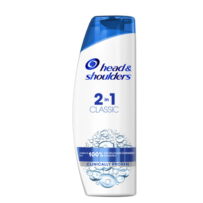 2in1 Classic Clean šampon a balzám na vlasy proti lupům 225 ml ZO_184977 1