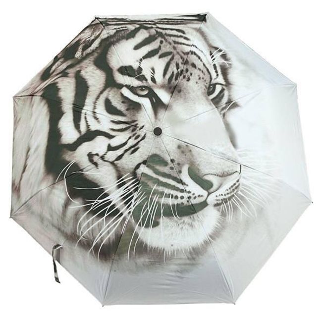 Deštník s motivem olejomalby tygra 1