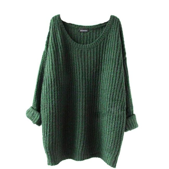 Dzianinowy sweter oversize - 5 kolorów 1