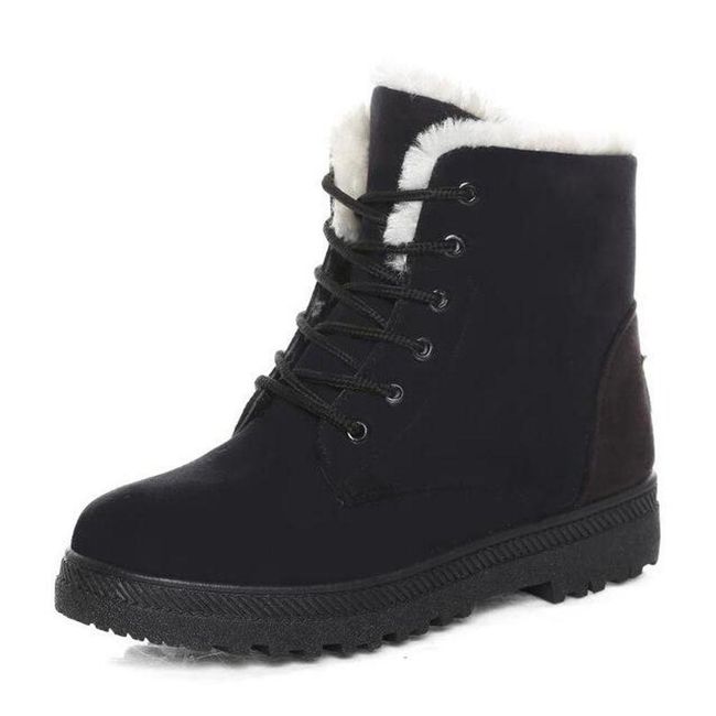 Damskie buty zimowe Valerie Black - rozmiar 35, ROZMIARY BUTÓW: ZO_228294-35 1