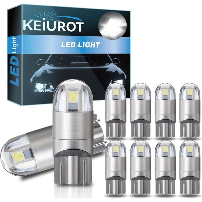 Becuri auto LED T10, 10 buc ZO_242743 1