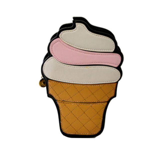 Kabelka ve tvaru zmrzliny a muffinu - 2 varianty 1