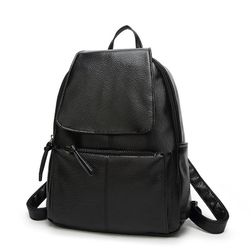 Dámsky batoh v elegantnom dizajne - čierny