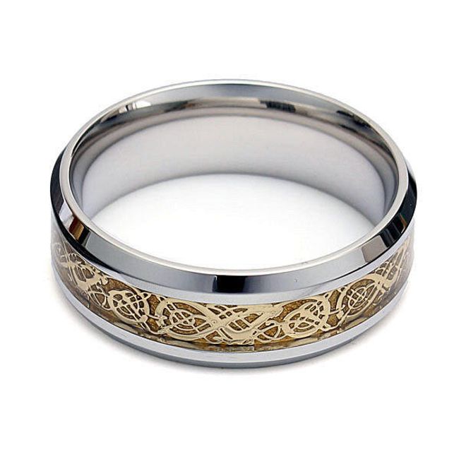 Pánský prsten s ornamenty - 4 velikosti 1