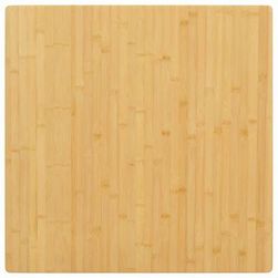 Asztallap 70 x 70 x 1,5 cm bambuszból ZO_352695