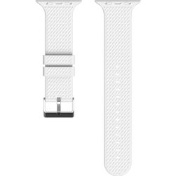 Curea de schimb sport VIGTMO pentru Apple Watch 38/40/41 mm, albă ZO_B1M-05474