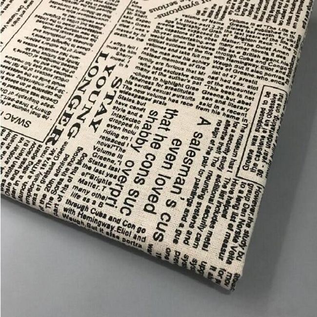 Tkanina za šivenje Newspaper 1
