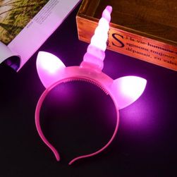 LED headband with Horn Letta