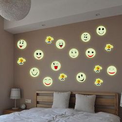 Nalepnice za steno - svetleči smiley