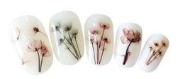 Cvijeće za nokte - 22 varijante