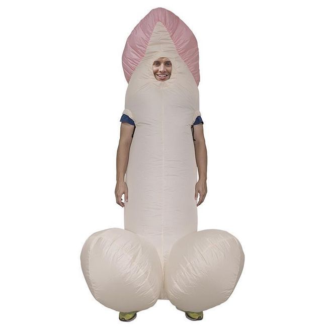 Costum gonflabil în formă de penis - 3 culori 1