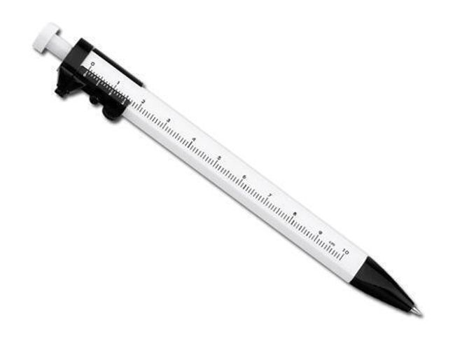 Guľôčkové pero s posuvným meradlom 1