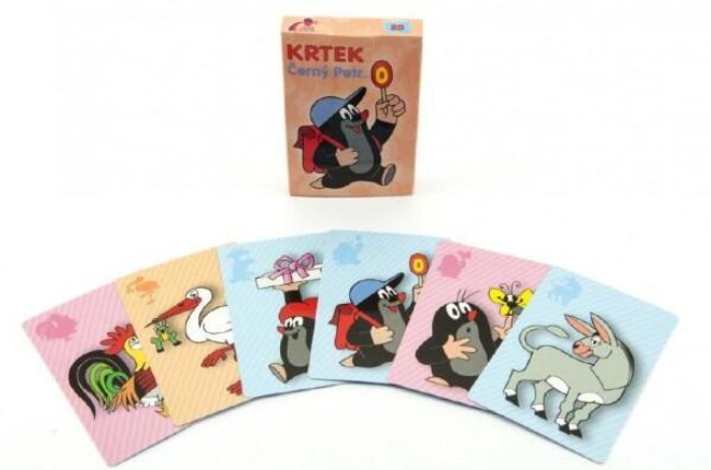 Čierny Peter Krtko spoločenská hra - karty v krabičke 6x9cm RM_10705376 1