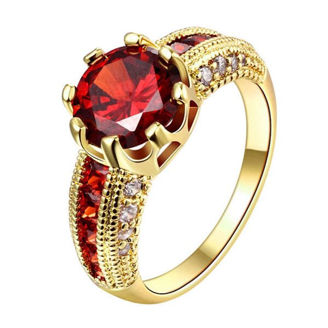 Dámský prsten luxusního vzhledu - mix barev 1