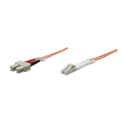 1,0 m LC - SC M/M kabel światłowodowy 1 m OM1 pomarańczowy ZO_264894