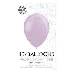 Fiesta - Balónky - 10 kusů - perleťová levandule - Ø 30cm ZO_XDKO80220