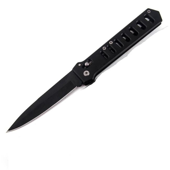Skladací nôž - čierna farba 1