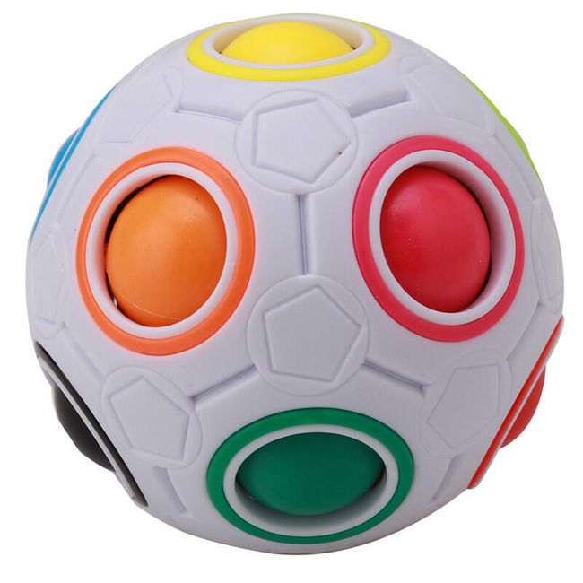 Детска образователна цветна топка 1