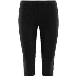 Pantaloni clasici negri 3/4 din tricot, mărimi XS - XXL: ZO_253972-XS