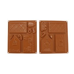 Silikonové formy na sušenky či čokoládu