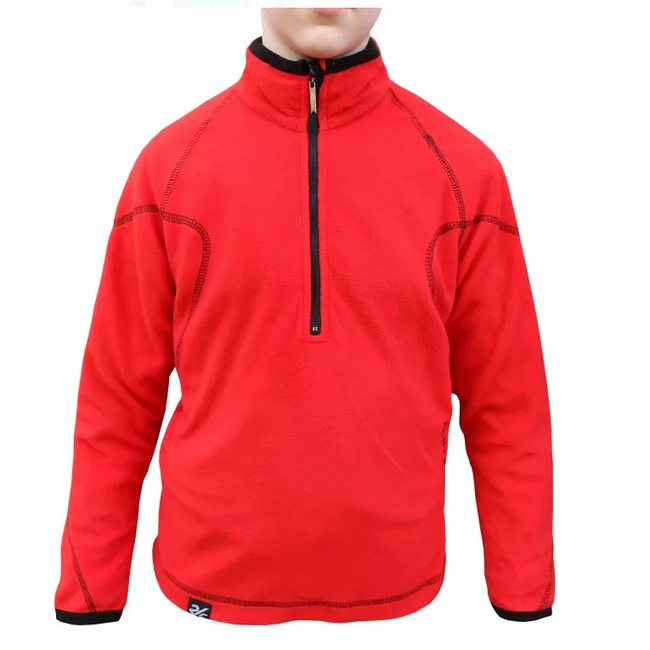 Férfi fleece kapucnis pulóver SYNCHRO - piros, XS - XXL méretek: ZO_270470-M 1