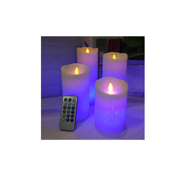 LED remote control candle Sai 1