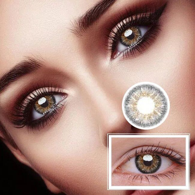 2pcs Colored Contact Lenses Eye Makeup AV_SKU222215J 1
