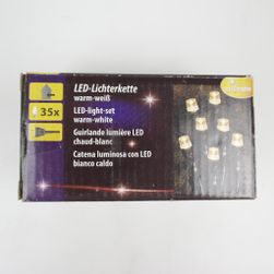 Lampki choinkowe LED - 35 diod LED - ciepła biel ZO_XDKO80700