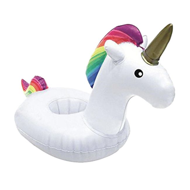 Unicorn gonflabil - Suport pentru băuturi 1