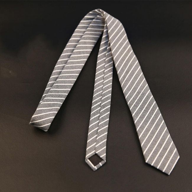 Pruhovaná pánská kravata - 19 variant 1