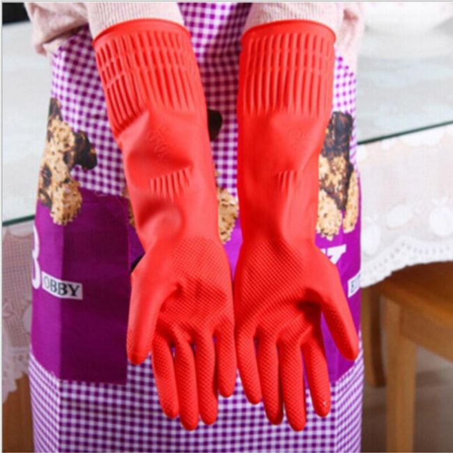Gumové rukavice na úklid 1