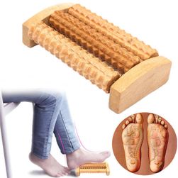 Dřevěný masážní roller zmírňující bolest končetin