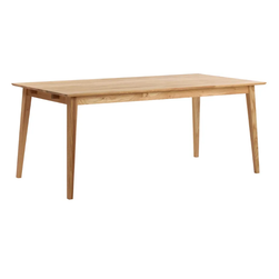 Prírodný dubový jedálenský stôl Filippa, 180 x 90 cm ZO_205094