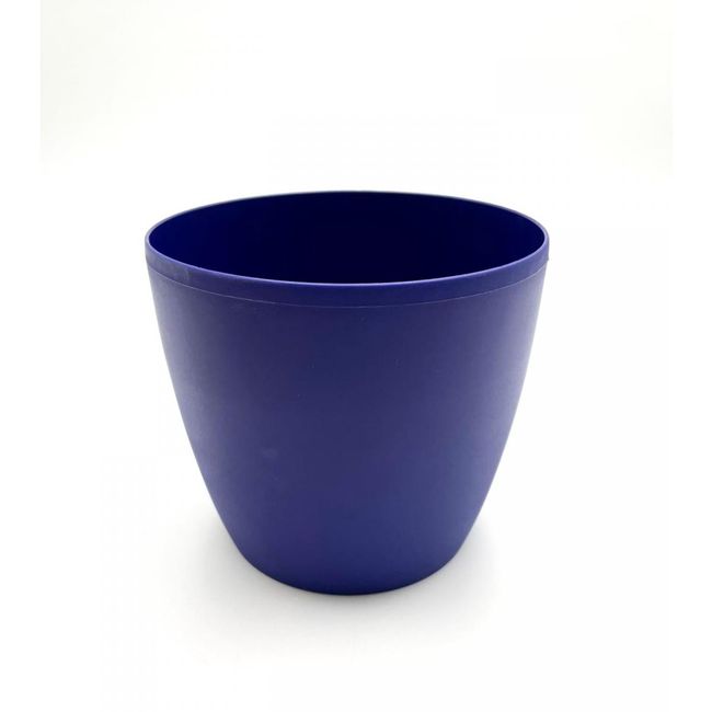 Plastový květináč Ø 14cm - modrý ZO_98-1E4368 1