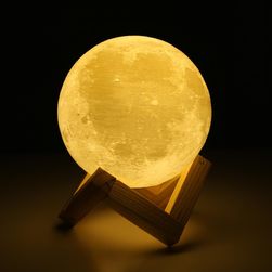 3D měsíční lampa - 5 velikostí